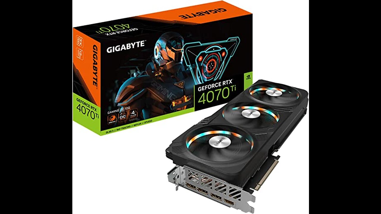 12G Graphics Card, 3X WINDFORCE Fans, 12GB 192-bit GDDR6X, GV