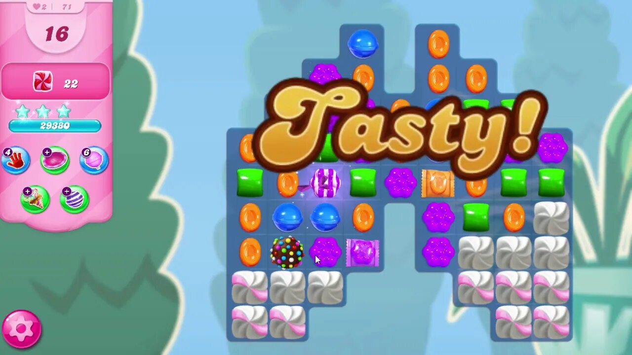 Candy Crush Saga Level 71