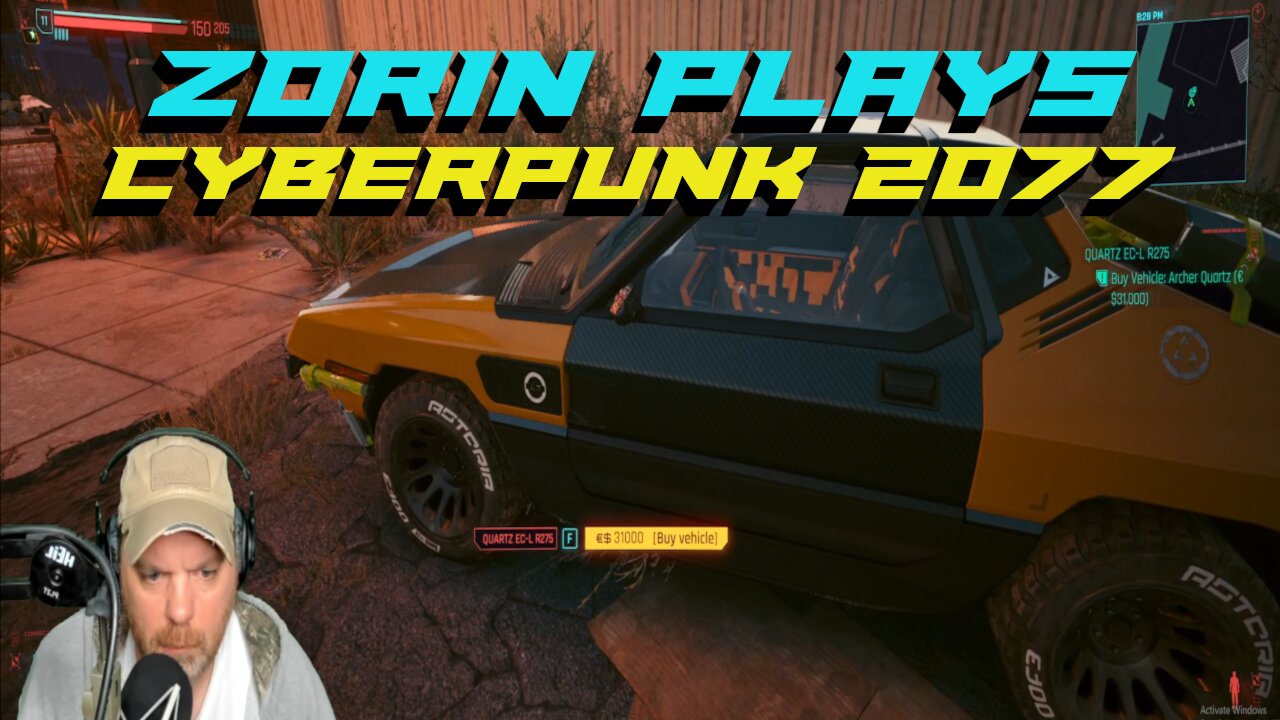 Zorin Plays Cyberpunk 2077 Episode 10