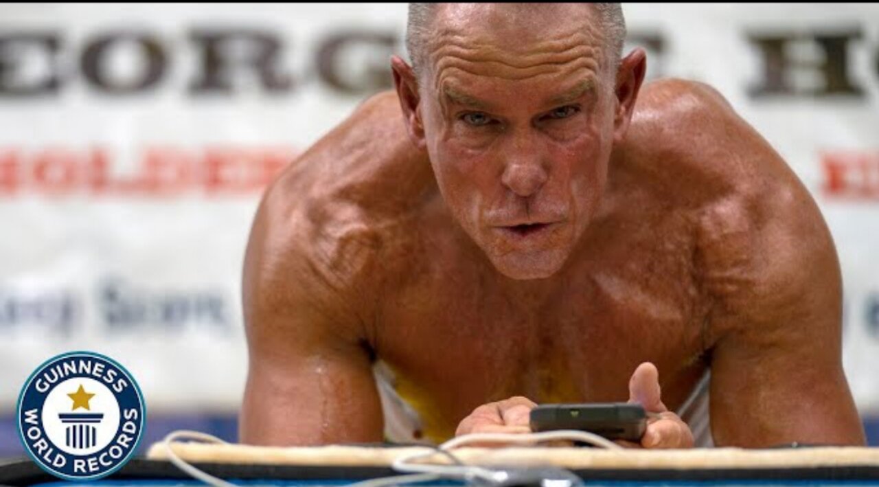 Longest plank in gueniss world record