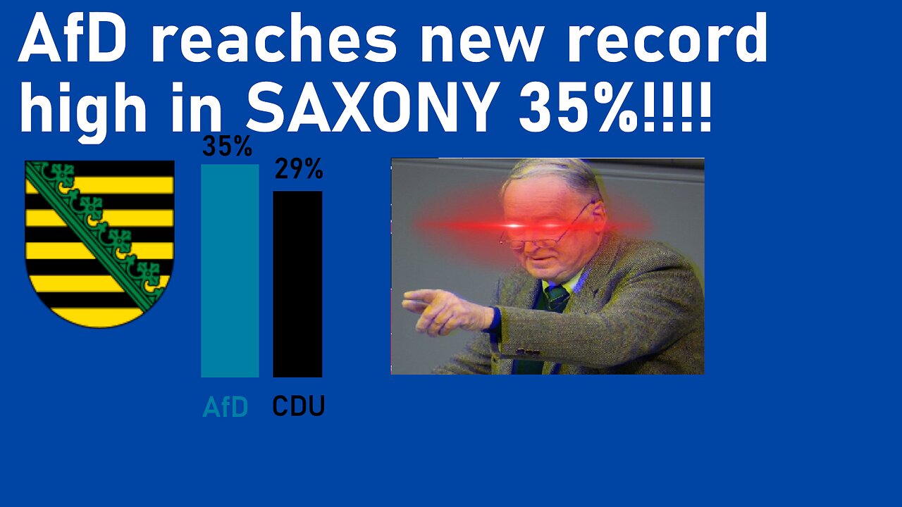 AfD reaches new record high in Saxony!!!