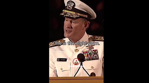 Listen Very Carefully to His Speech About Becoming a SEAL! This is Good!