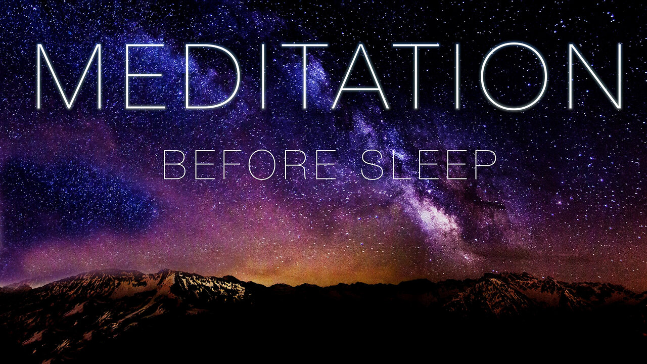 Meditation for sleep