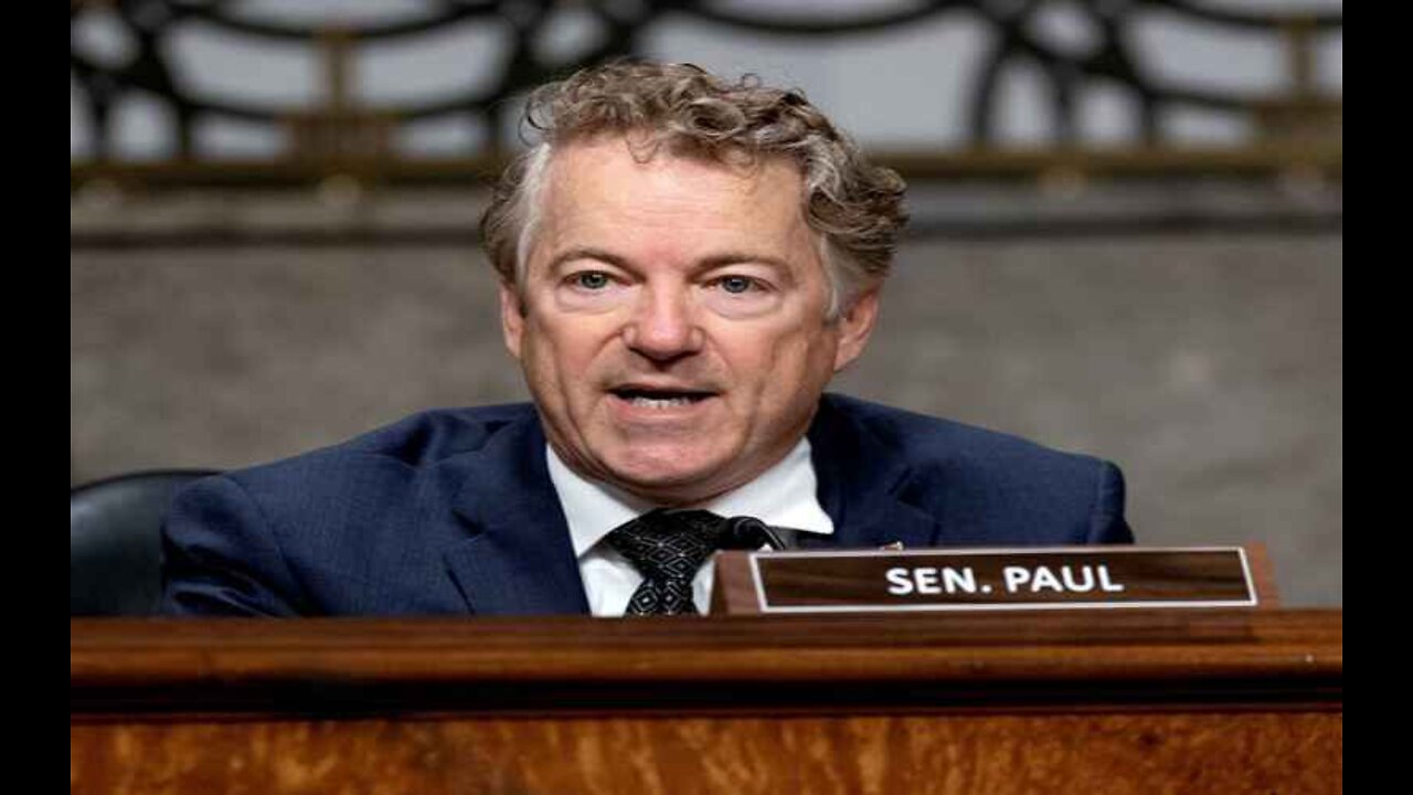 Rand Paul Pushes Senate Vote to End Airline Mask Mandates