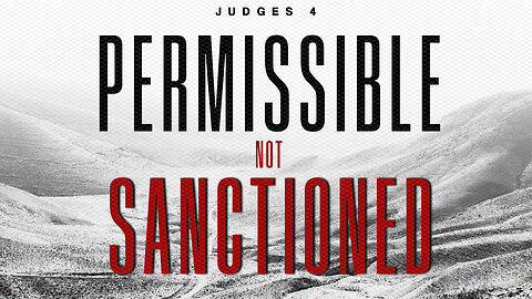 Permissible But NOT Sanctioned - Pastor Bruce Mejia