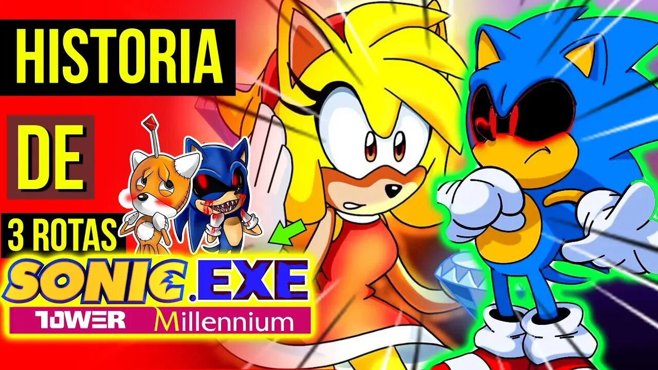 Sonic EXE ficou MARRENTO 😈| Sonic.exe Tower of millennium