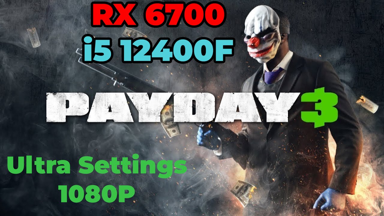 Payday 3 (Playtest) | RX 6700 | i5 12400f | Ultra Settings | Benchmark