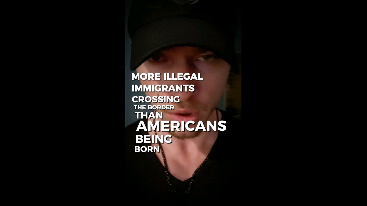 More ILLEGAL Immigrants Are Crossing The Border Than Americans Being Born‼️😱🇺🇲