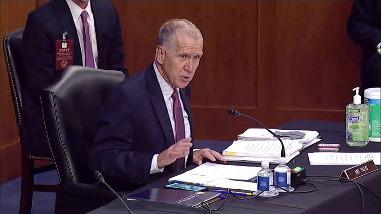 Senator Tillis to Judge Barrett and Family: Treat Social Media Like Roadkill, Don't Look at It