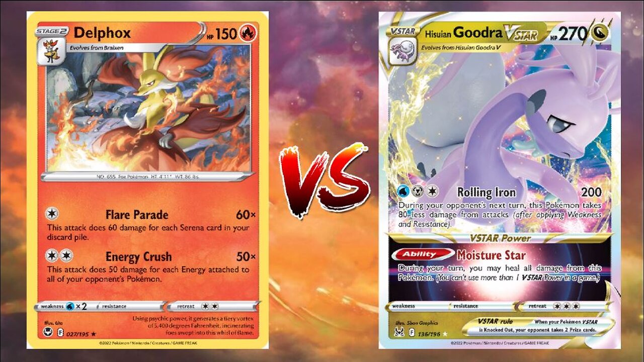 Pokemon TCG Live Delphox Kirlia VS Goodra VSTAR!!