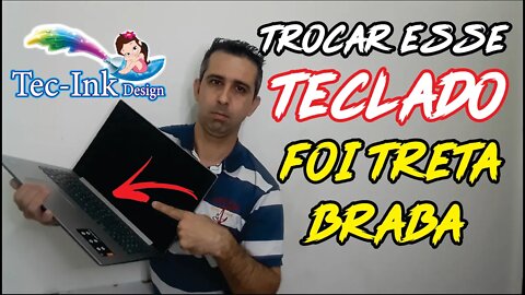 Troca Do teclado De Notebook Lenovo Ideapad 310 320 330 FERRO DE SOLDA QUEBROU NO MEIO DO SERVIÇO !