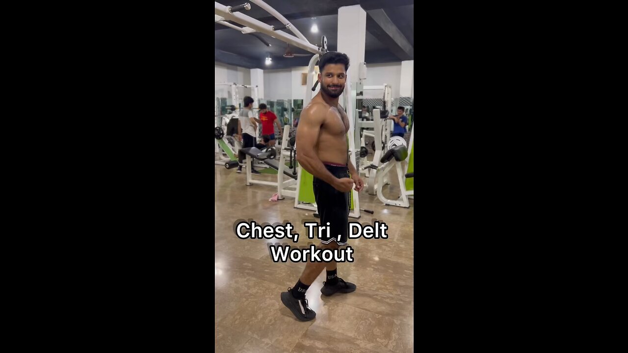 Chest , Shoulder, Tricep split workout routine
