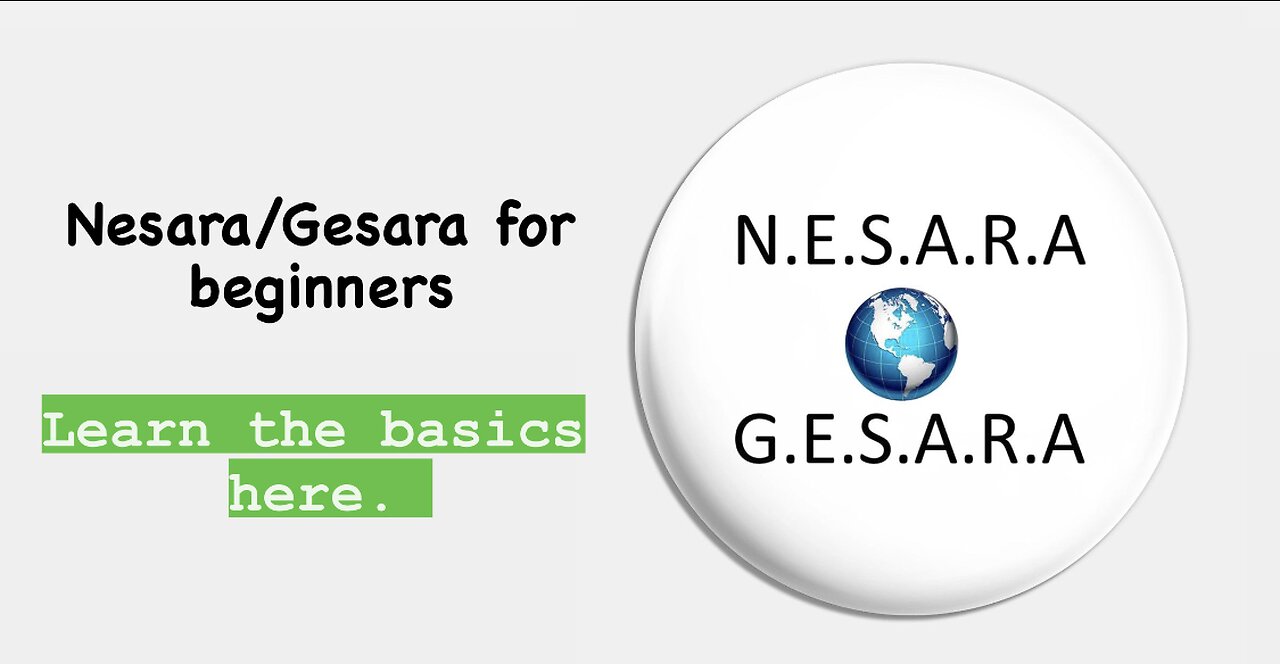 Nesara / Gesara for beginners. Learn the basics here.