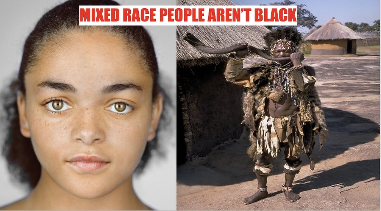 Mixed Race People Are Not Black (The Identity Of Mixed Race People)