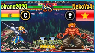 Samurai Shodown V Special (cirano2020 Vs. NekoYa4r) [Bolivia Vs. Vietnam]