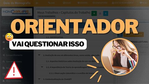 Impossível seu orientador não questionar isso no TCC (Coesividade)