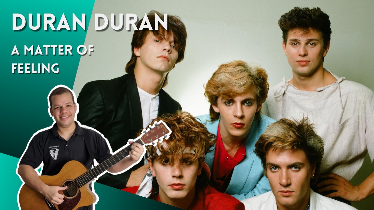 Como tocar A MATTER OF FEELING (Duran Duran) - Aula completa + PDF