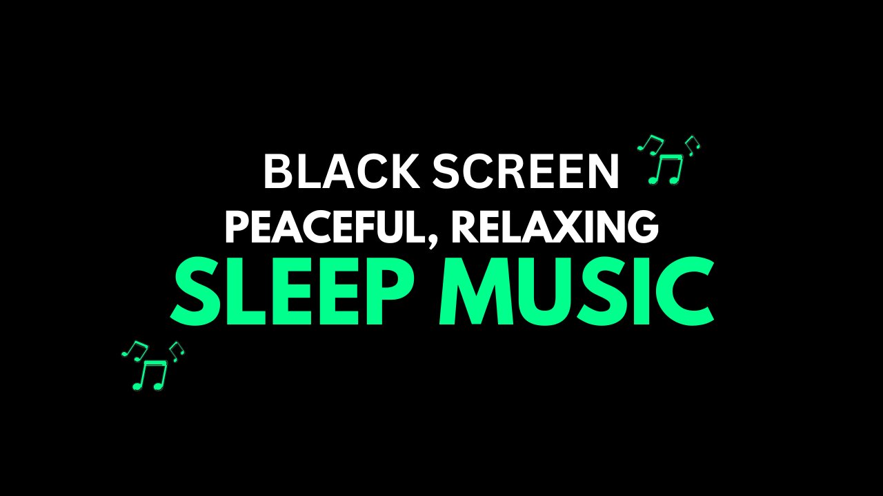 Sleep Music 432hz Healing Frequency Black Screen