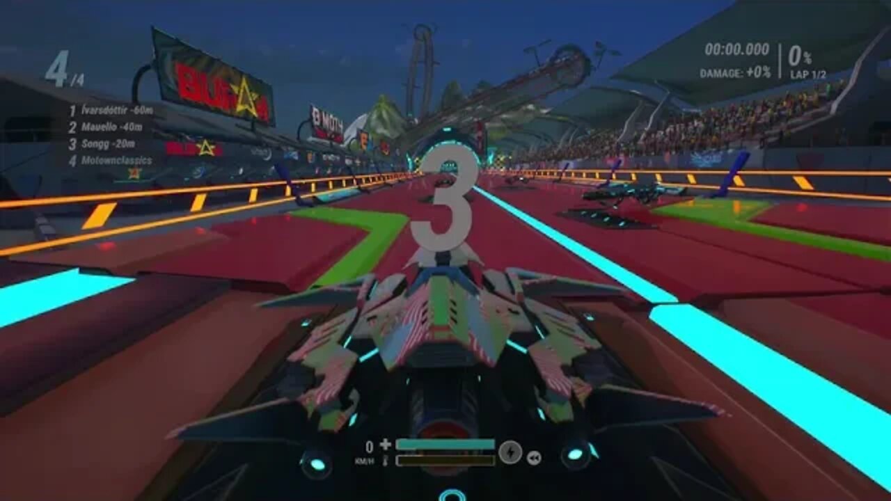 Redout 2 : First Person View. Career mode