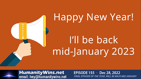 Episode 155 - Final Episode of the Year - Will be back mid January!