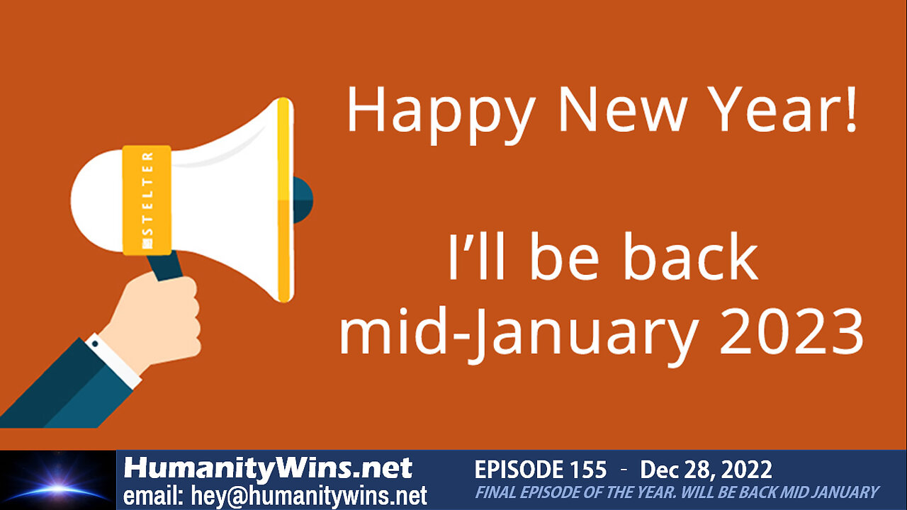 Episode 155 - Final Episode of the Year - Will be back mid January!