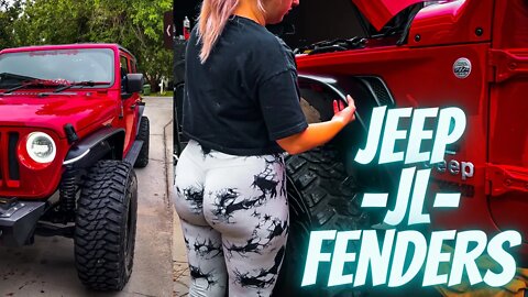 Are these PLASTIC Jeep Fenders really any good? KBD Body Kits JL and JT fender install