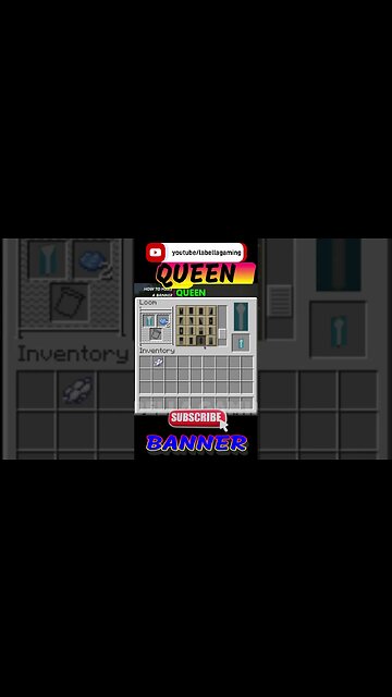 Queen Chess Piece Banner | Minecraft