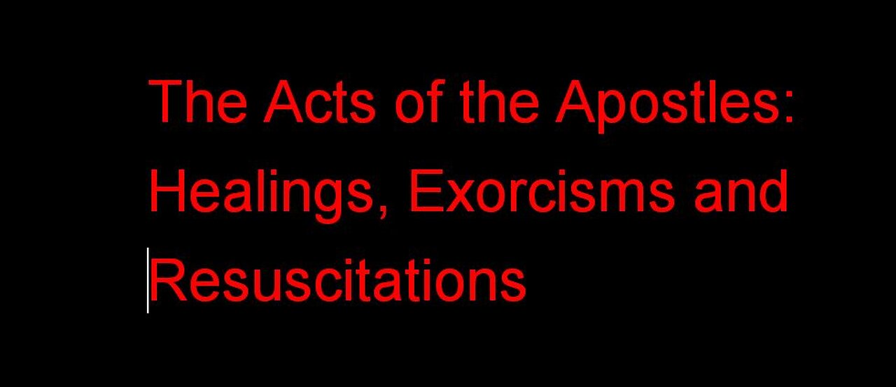 Acts of the Apostles