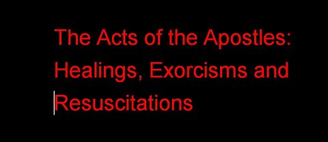 Acts of the Apostles