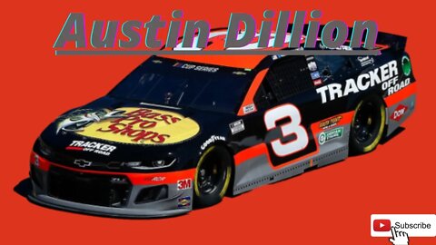 Austin Dillion NR 2003 Ride Along Talladega