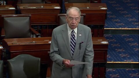 Grassley on Democrats Holding Out