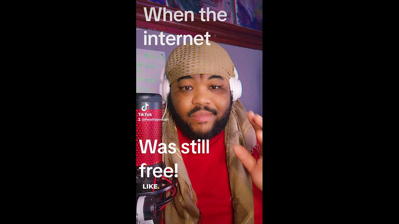 When the internet was still free