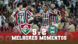 FLUMINENSE 5 X 2 CORITIBA | CAMPEONATO BRASILEIRO 2022 | MELHORES MOMENTOS