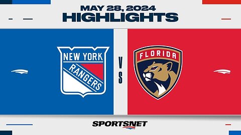 NHL Game 4 Highlights | Rangers vs. Panthers - May 28, 2024