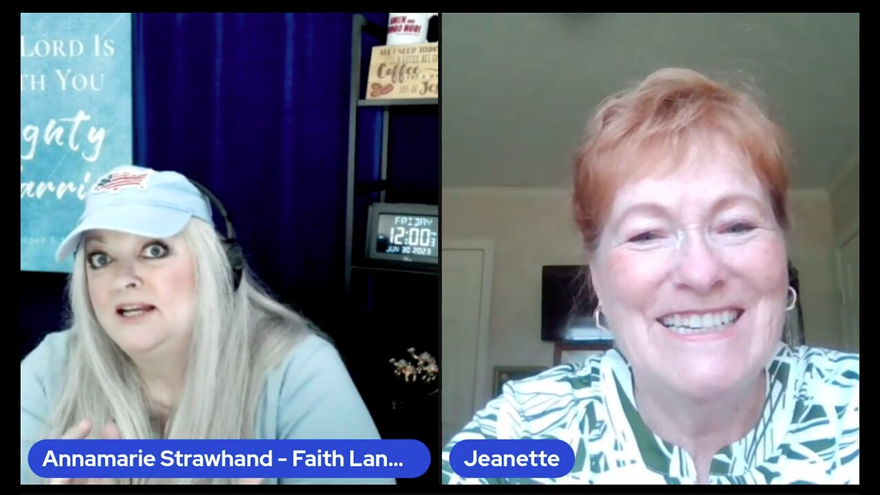 Interview w Jeanette Strauss - Taking Back The Land For God - Amazing Testimonies!