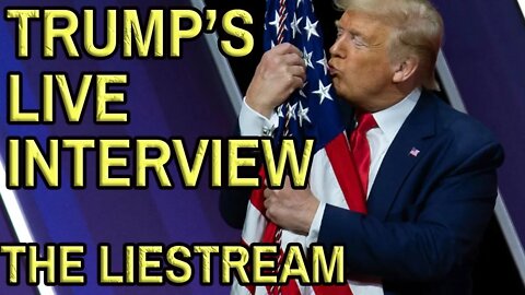 TRUMP INTERVIEW ON NEWSMAX WITH FAT CHECK With Commentary. Come Chat.