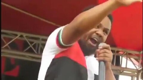 Diverse South African member of congress calling for the murder of Whites