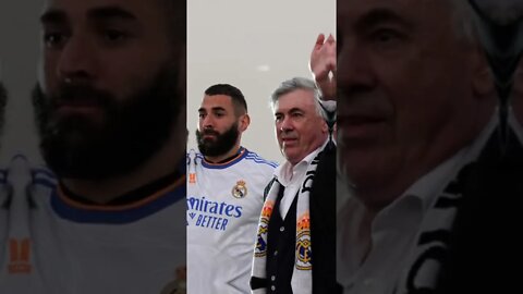 Real Madrid proximo da estreia Ancelotti Fala do favoritismo dos Merengues #shorts