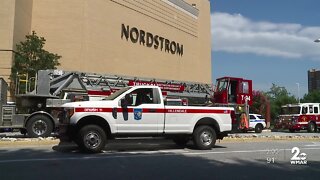 3 cars damaged in fire at Towson Town Center garage