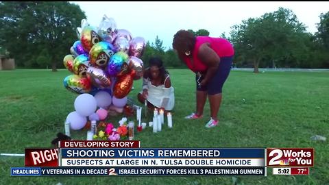 Shooting victims remembered at last night's vigil