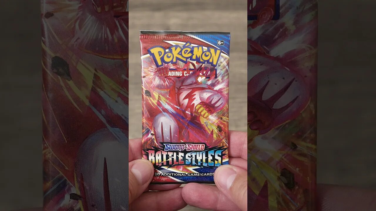 #SHORTS Unboxing a Random Pack of Pokemon Cards 015