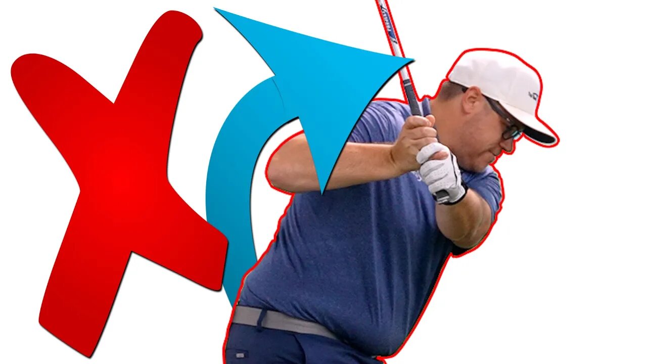 Stop Over Powering Your Right Arm | Shallow Your Golf Swing