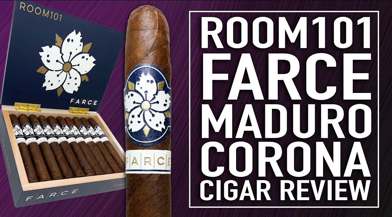 Room101 Farce Maduro Corona Cigar Review