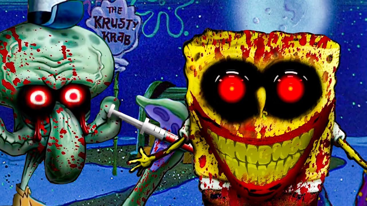 SCARY SPONGEBOB HORROR VIDEOS (spongebob.exe)