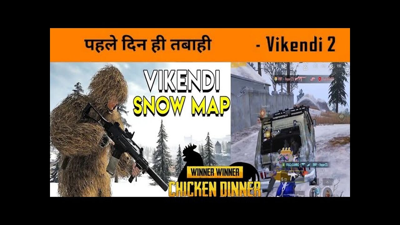 PUBG MOBILE Vikendi Gameplay | Insane squad wipes #pubg #bgmi @pubgmobile