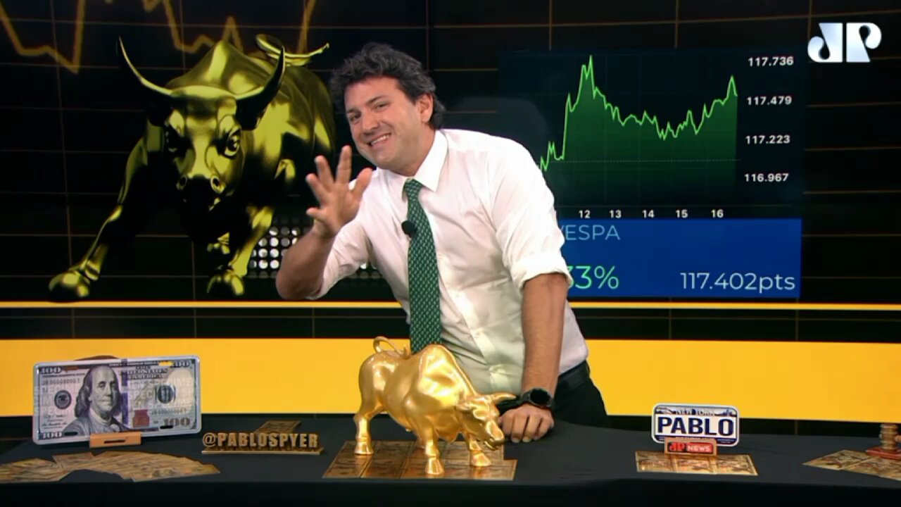 Ibovespa tem 7ª alta com exterior, Petrobras e Campos Neto: Fechamento Touro de Ouro