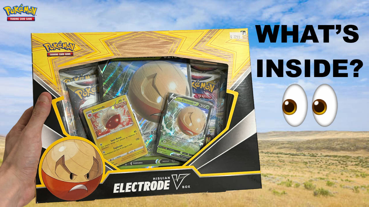 Hisuian Electrode V Box Opening