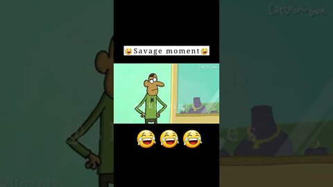 Best funny status .😂😂 respect . savage cartoons moments 😎 #respect #cartoon #savage #viral #trending