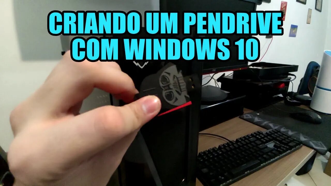 Como criar um pendrive bootável com WINDOWS 10 pelo PENDRIVE 2020