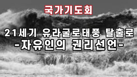 21세기 유라굴로태풍 탈출로-자유인의 권리선언(행 26:15~18) (230107 토) [자유한국 국가기도회] 대표 김시환 목사 * 남철희 장로 진행
